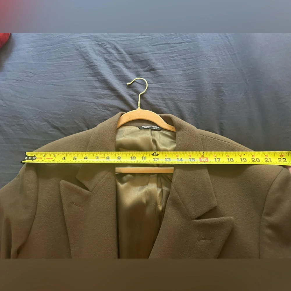 Dior Double-Breasted Long Trench Coat in Dark Brown
